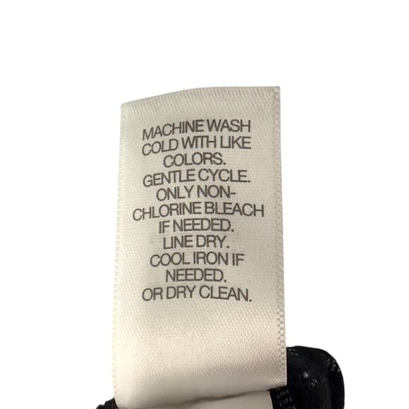 J. Jill Women's Slim Leg Ponte Knit Pants Size MT Black Polka Dot Stretch Pant - Picture 7 of 9